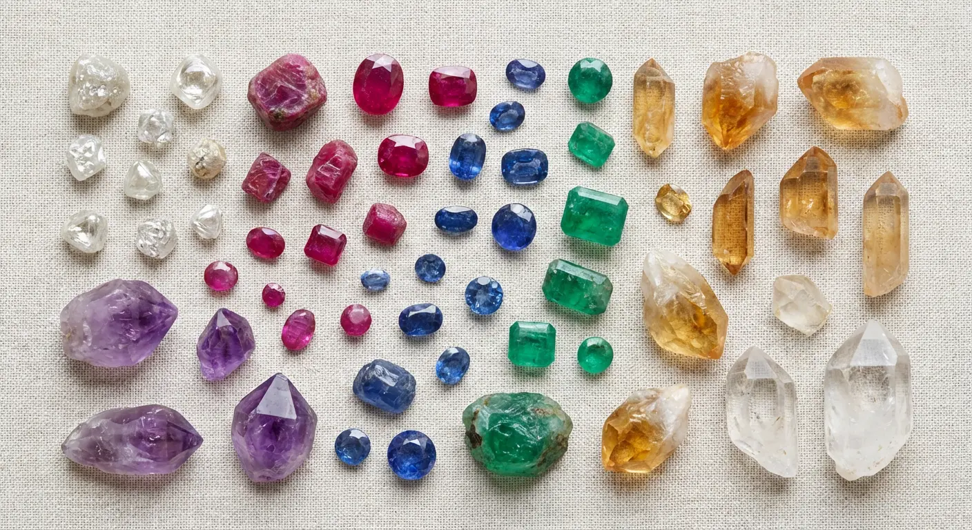 Diferencias entre piedras preciosas y semipreciosas